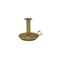 Danish Brass Chamberstick | Antique