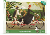 Miss Moon's Bike - 1000 Piece Jigsaw Puzzle
