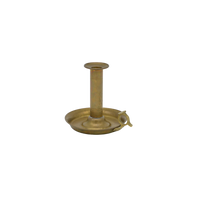 Danish Brass Chamberstick | Antique
