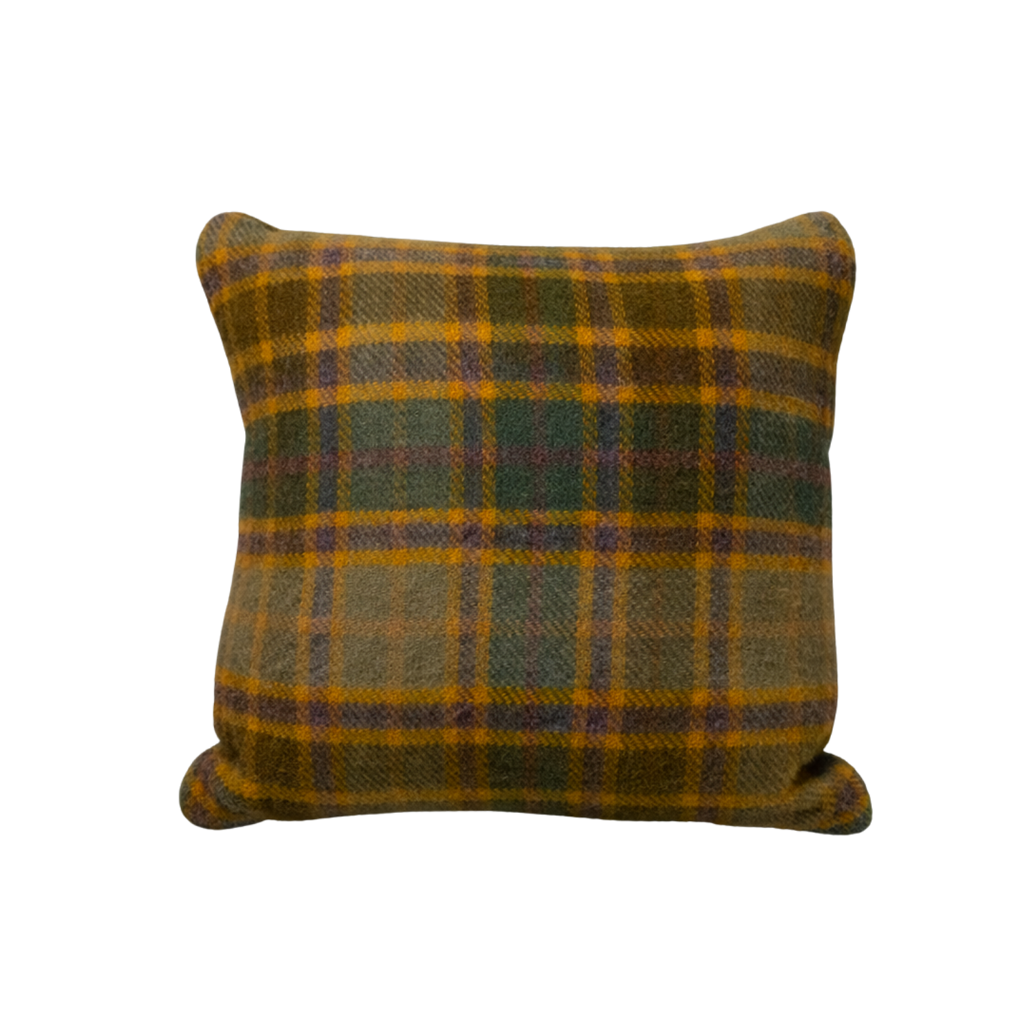 Cottage Check British Wool Cushion