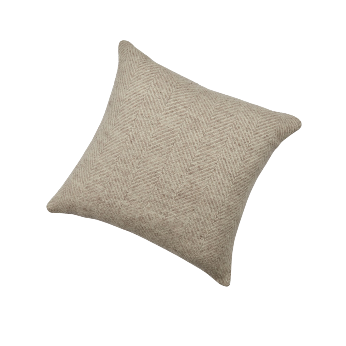 Hazel Fishbone British Wool Cushion