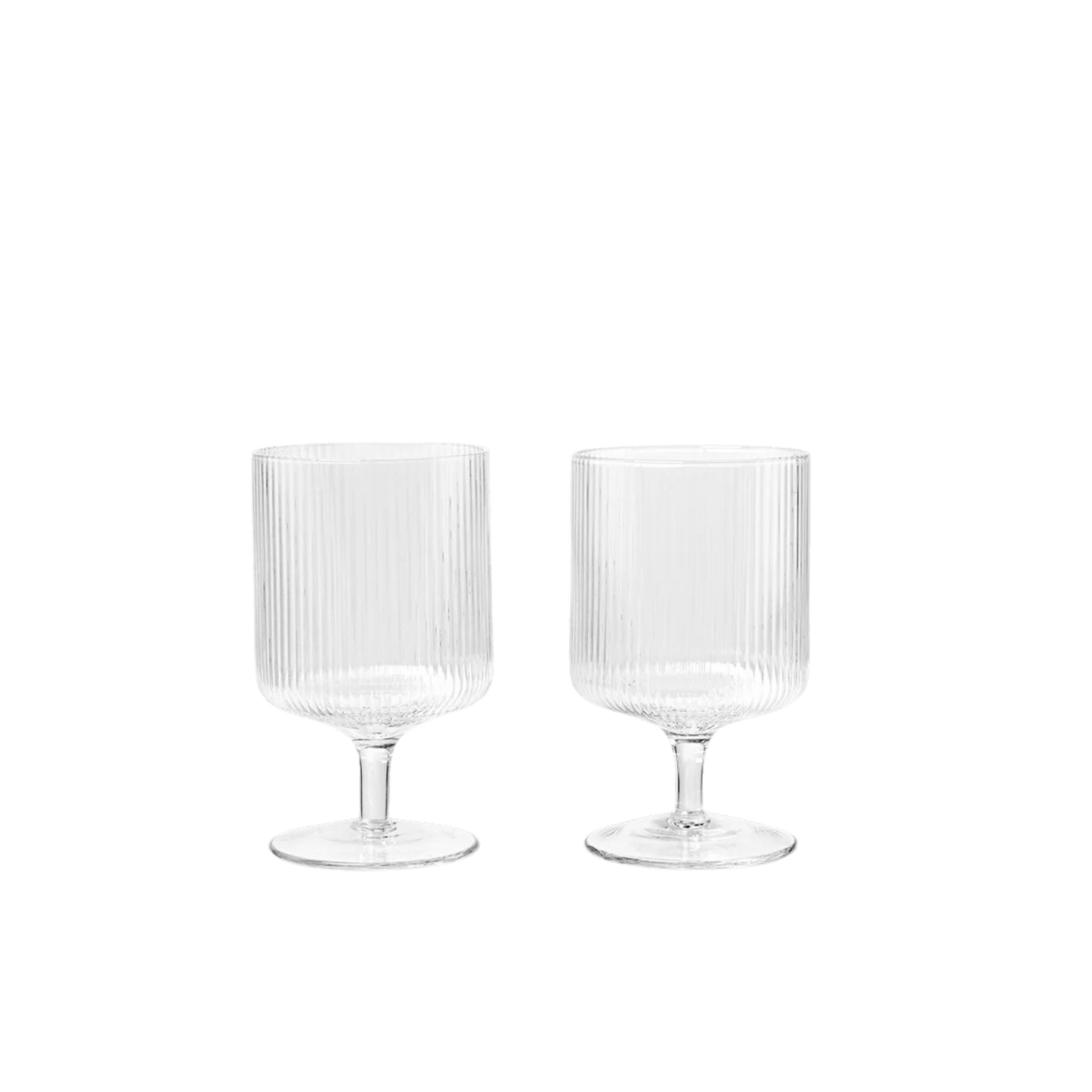 Ripple Wine Glasses - Set of 2