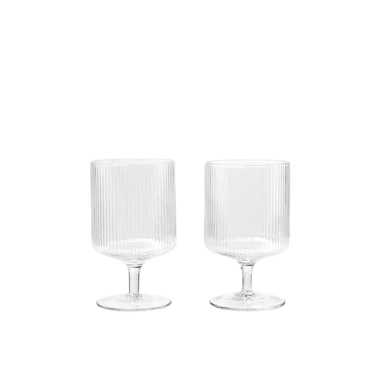 Ripple Wine Glasses - Set of 2