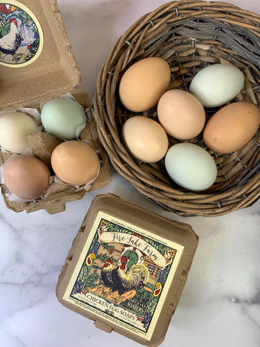 Farm Egg Carton Soap Set
