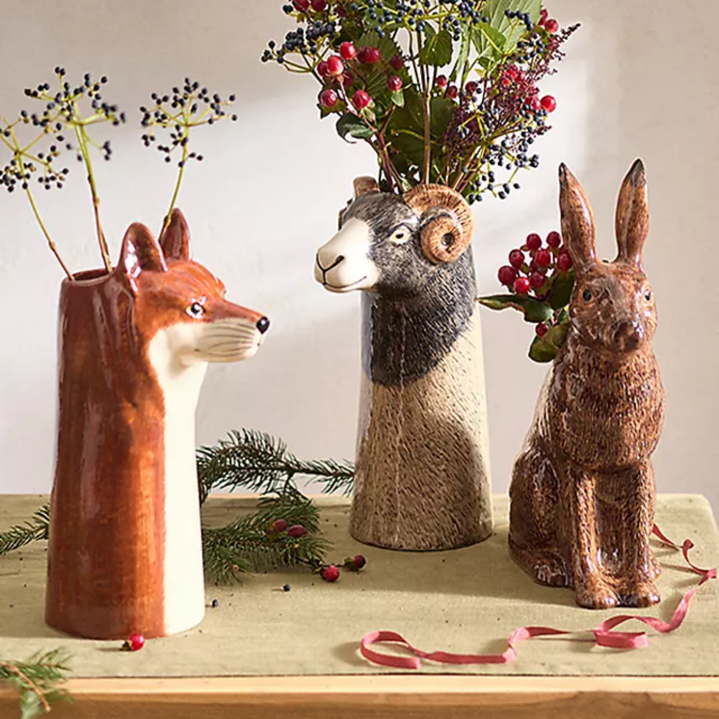Fox Vase