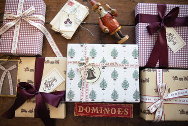 'Merry Little Christmas' wrapping paper