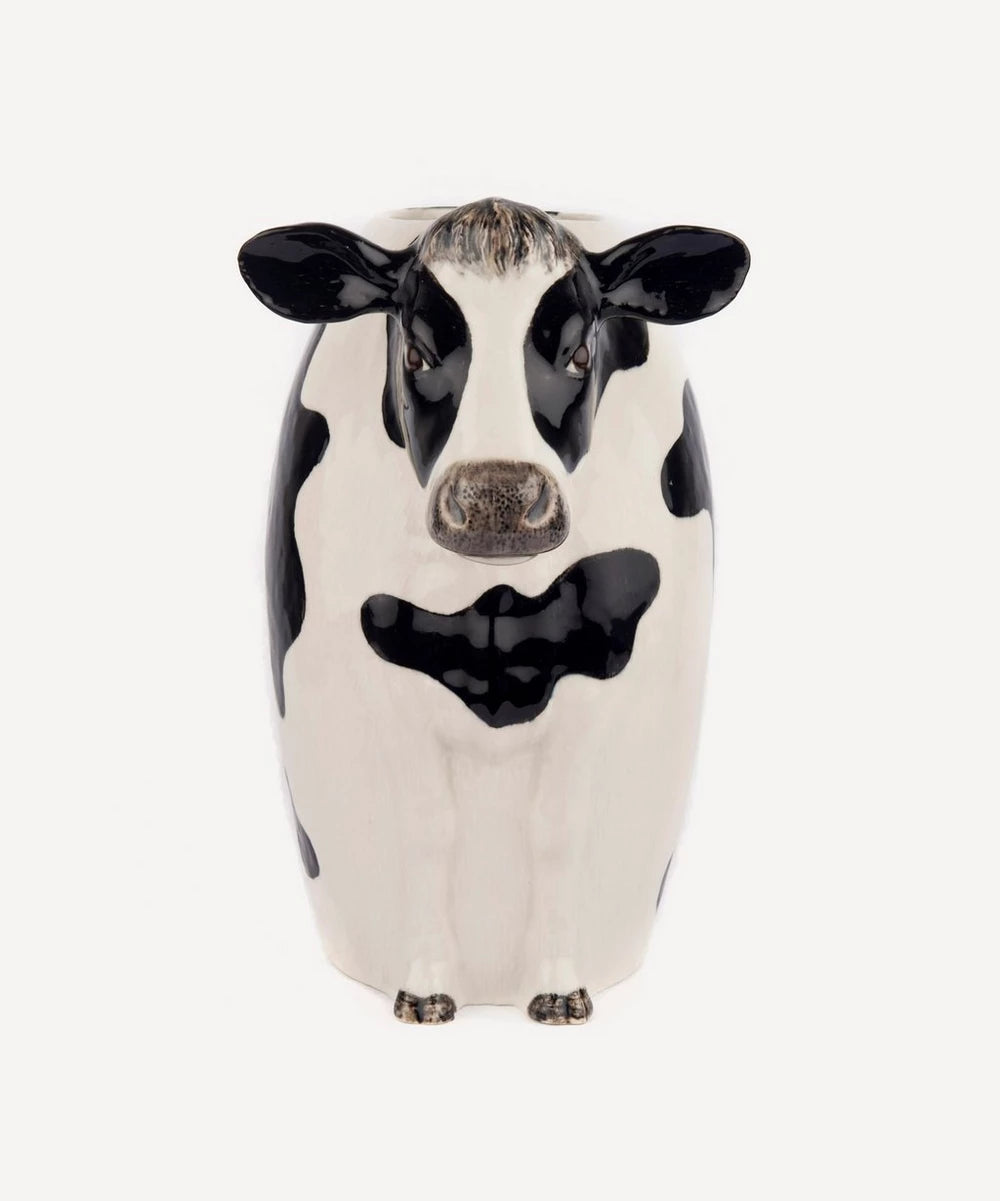 Friesian Cow Flower Vase