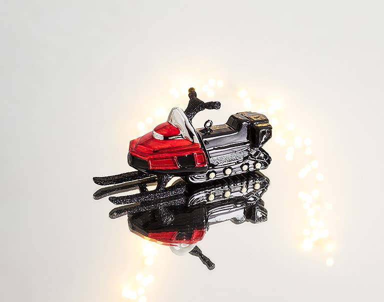 Snowmobile Ornament-4.5"L