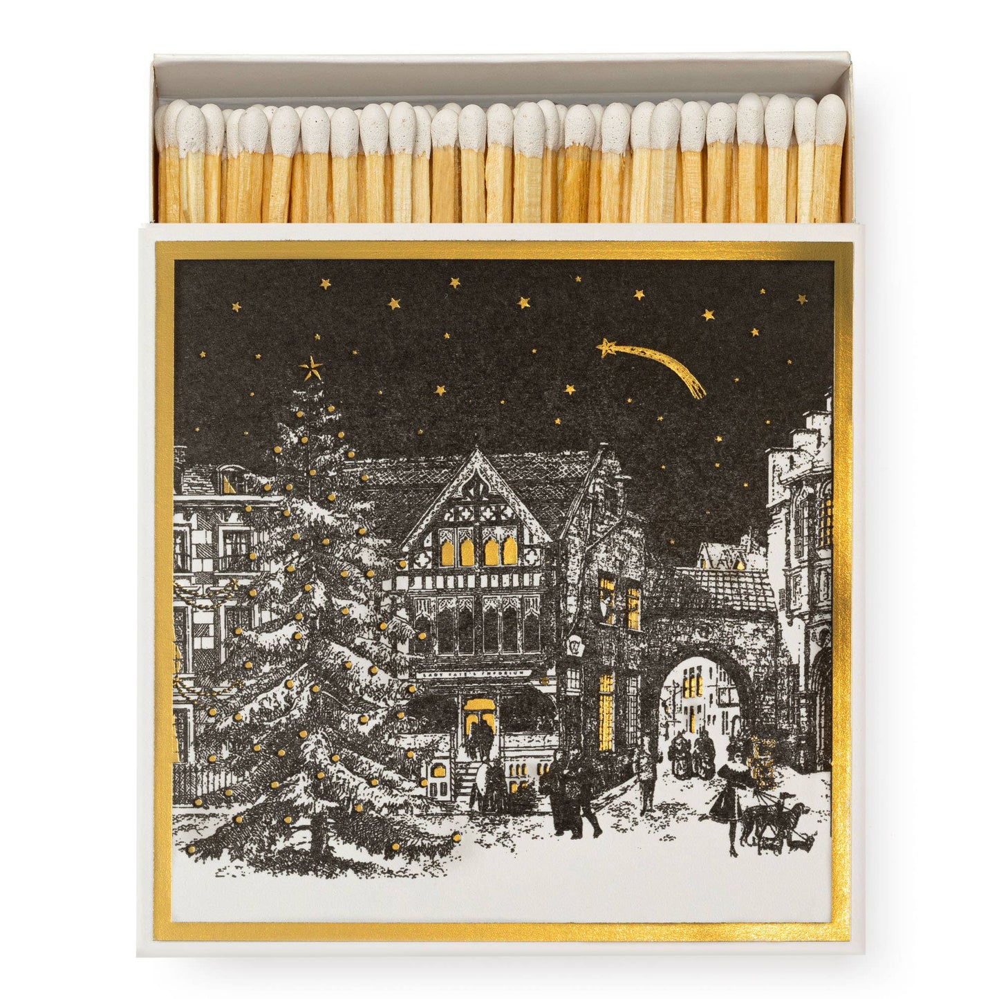 Starry Night | Square - Christmas Safety Matches🎄