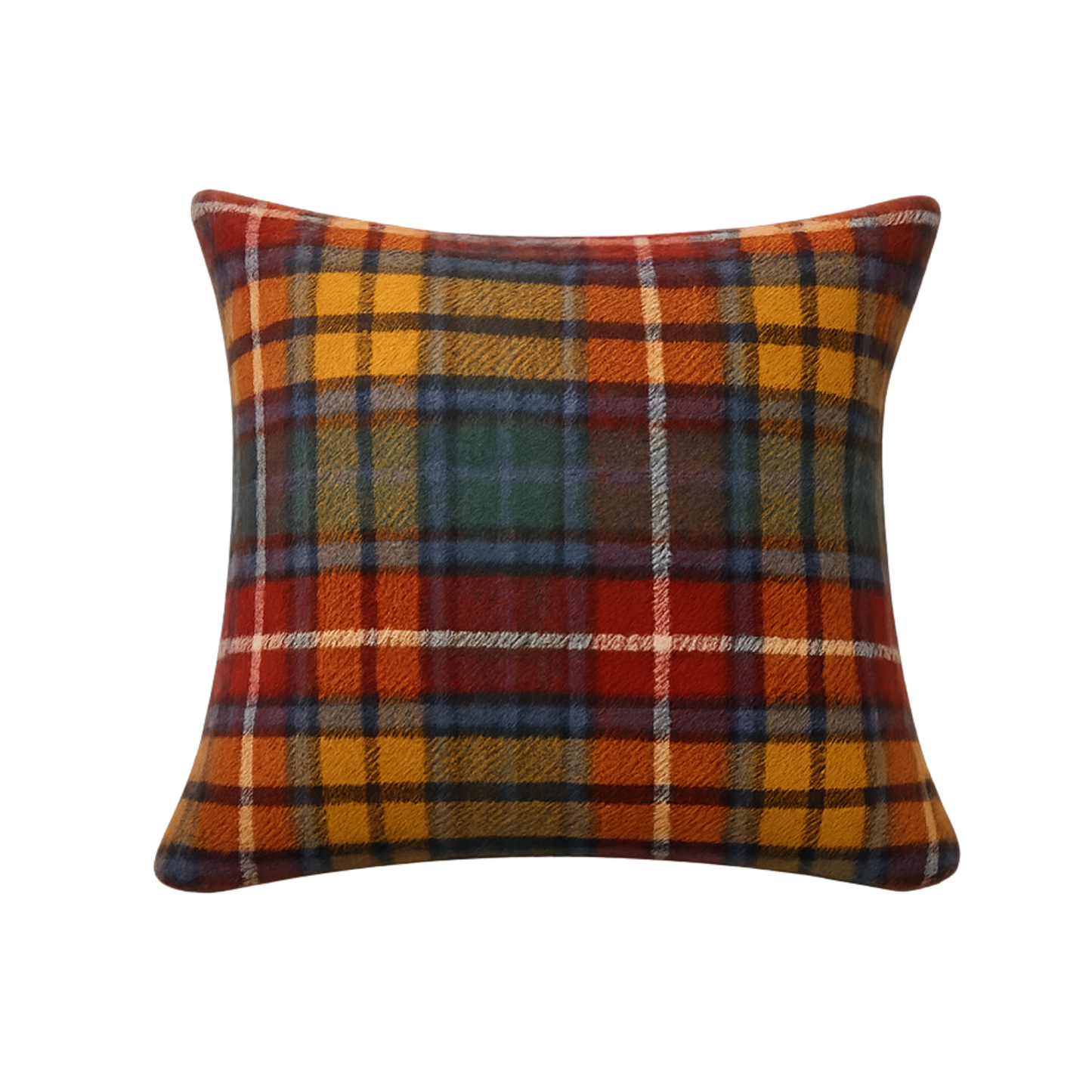 Antique Buchanan Wool Cushion - Made in the United Kingdom