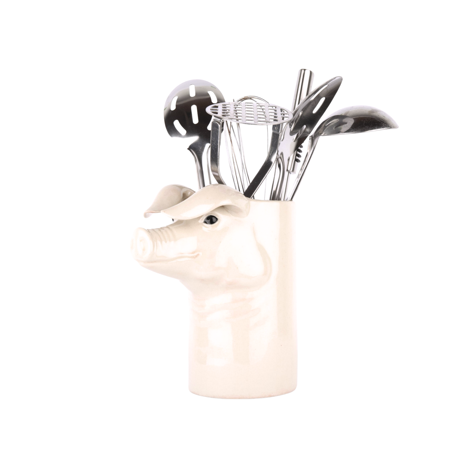 Pig Utensil Pot