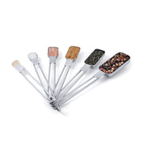 Measuring Spoon Set, Stainless Steel, Set of 6