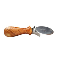 Pizza Wheel with Olive Wood Handle