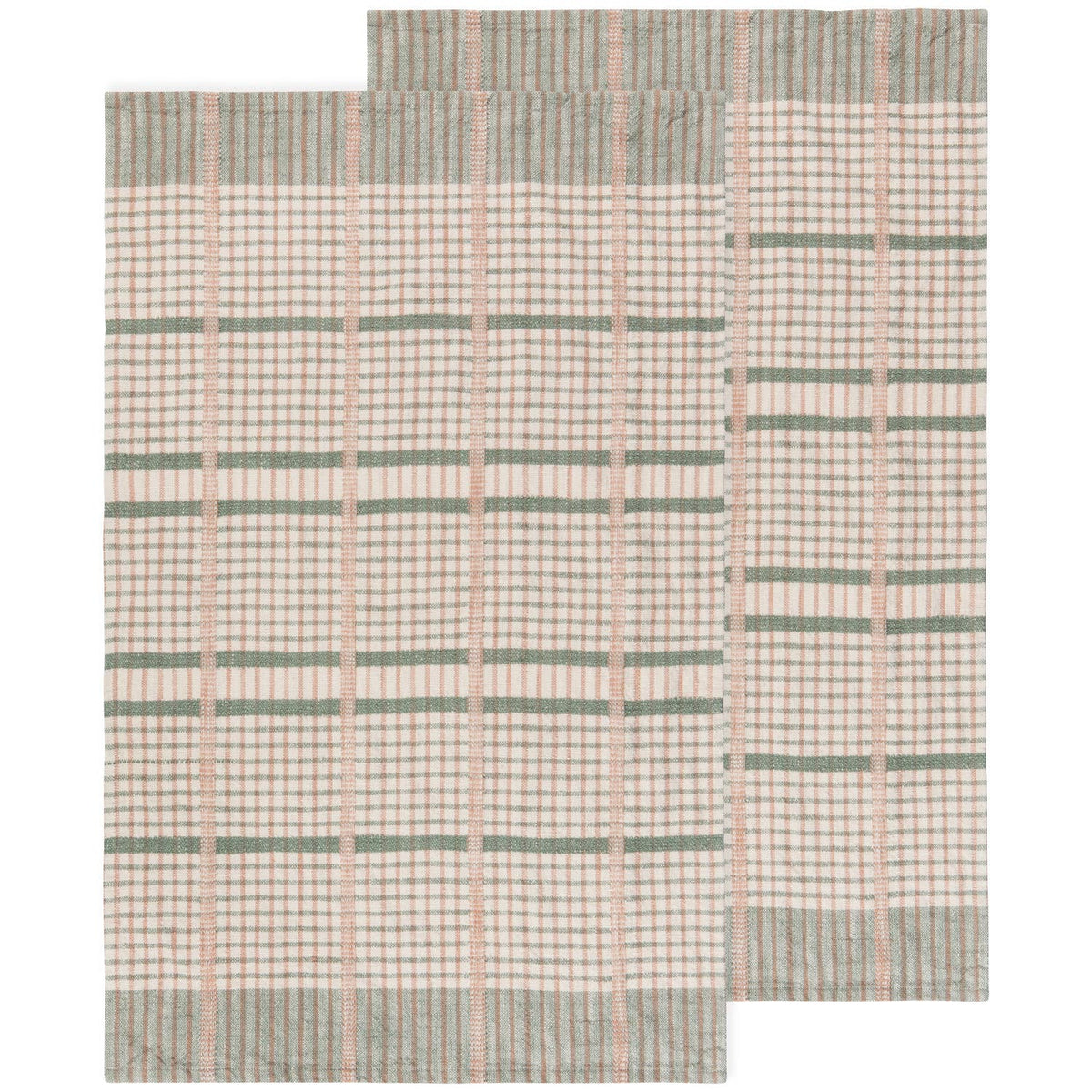 Willow Finley Check Dishtowels / Tea Towel