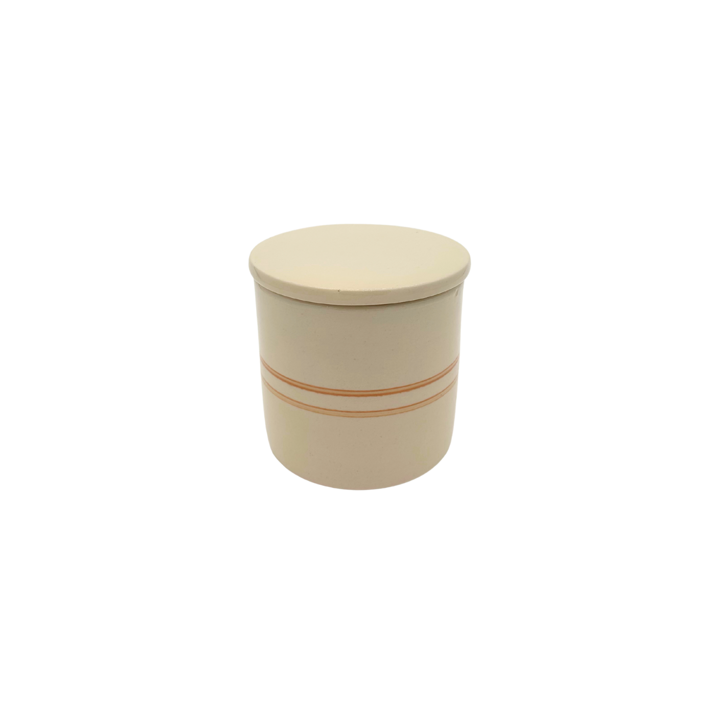 Stoneware butter bell handmade in the USA by Martinez pottery