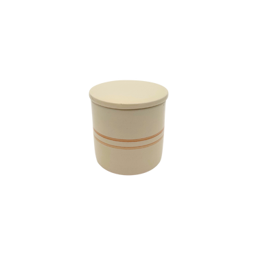 Stoneware butter bell handmade in the USA by Martinez pottery