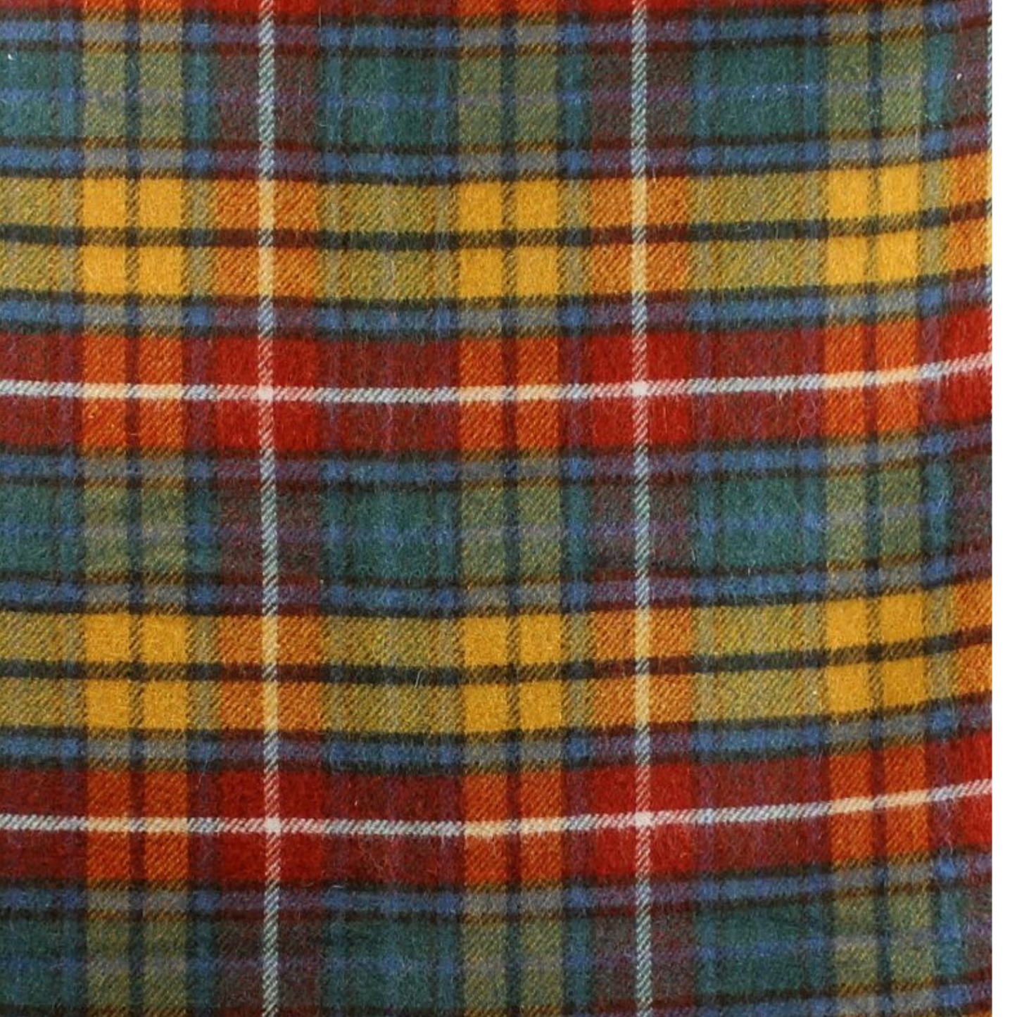 Antique Buchanan Wool Cushion - Made in the United Kingdom
