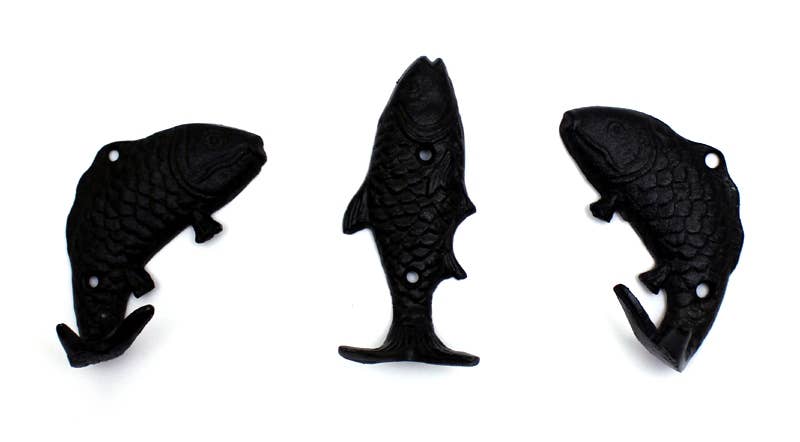 Cast Iron Fish Hooks