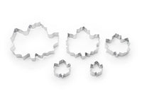 Fox Run Maple Leaf Cookie Cutter Set, 5-Piece, 6.25" x 5.25"