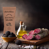 Truffle Salami Chub 12x5oz - New England Charcuterie