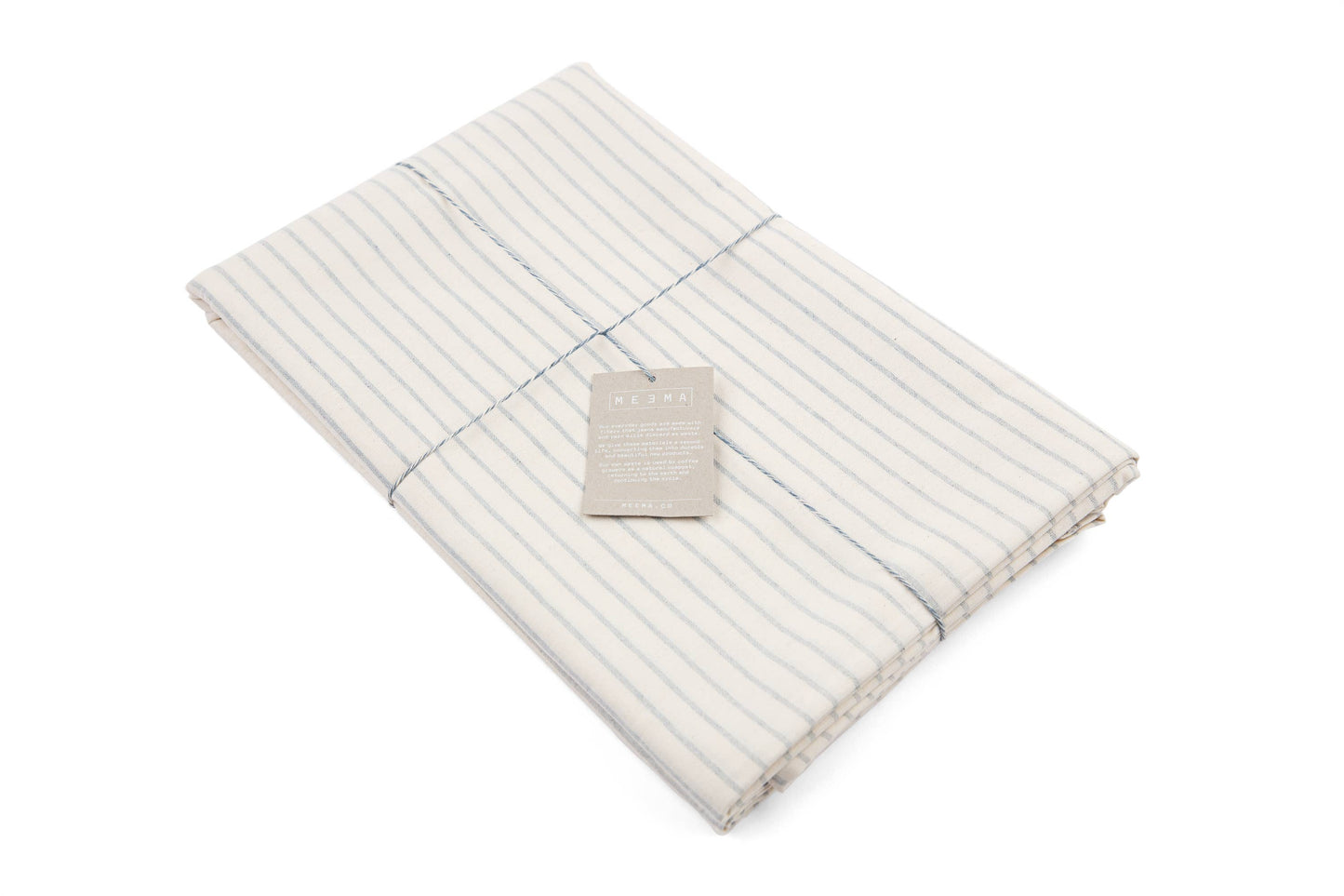 Natural Tablecloth Modern Stripes – Recycled Cotton, 3 Sizes