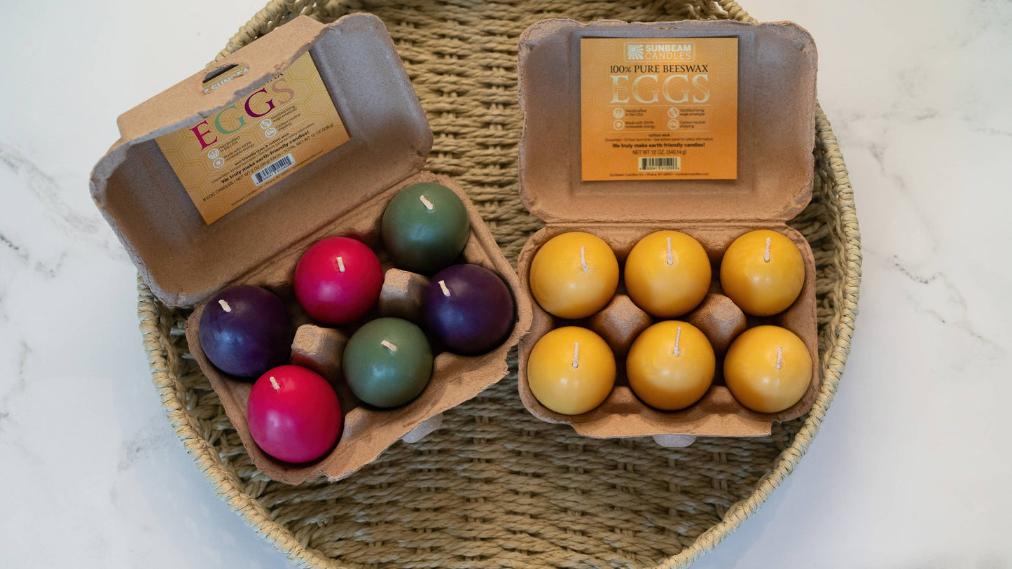 Egg Votives in Egg Carton (6-ct)