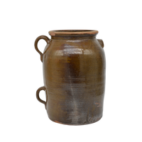 5 Gallon Two Handled Stoneware Crock | American Antique