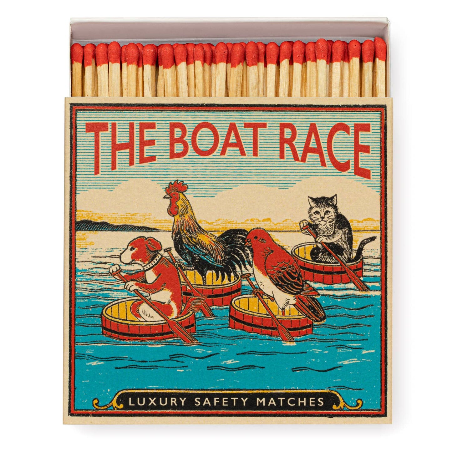 The Boat Race | Square - Safety Matches