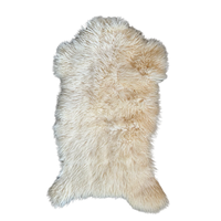 British Curly Sheepskin Ivory