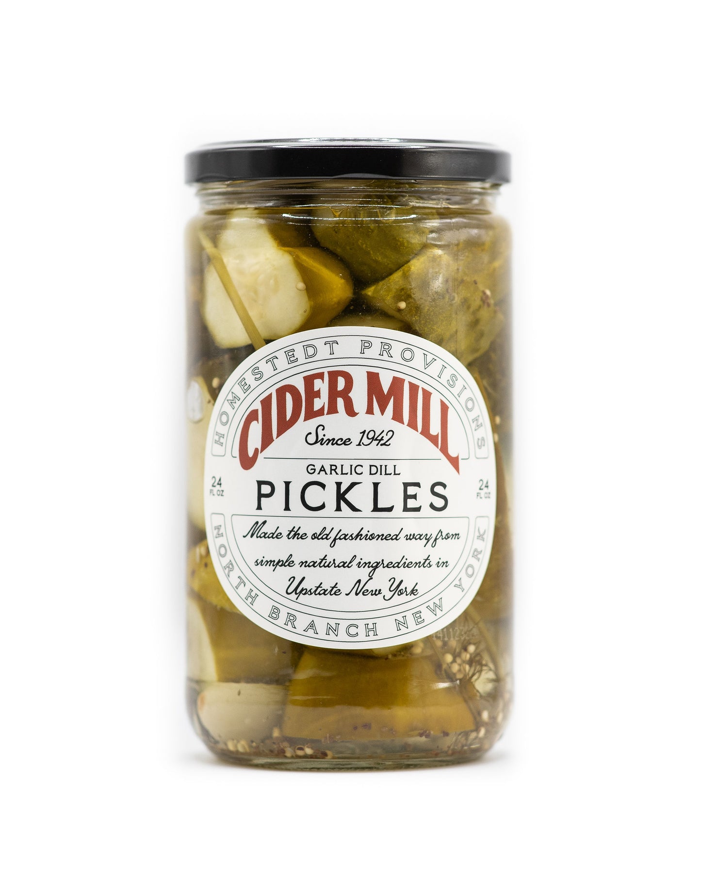 Cider Mill Extra Garlic Dill Pickles