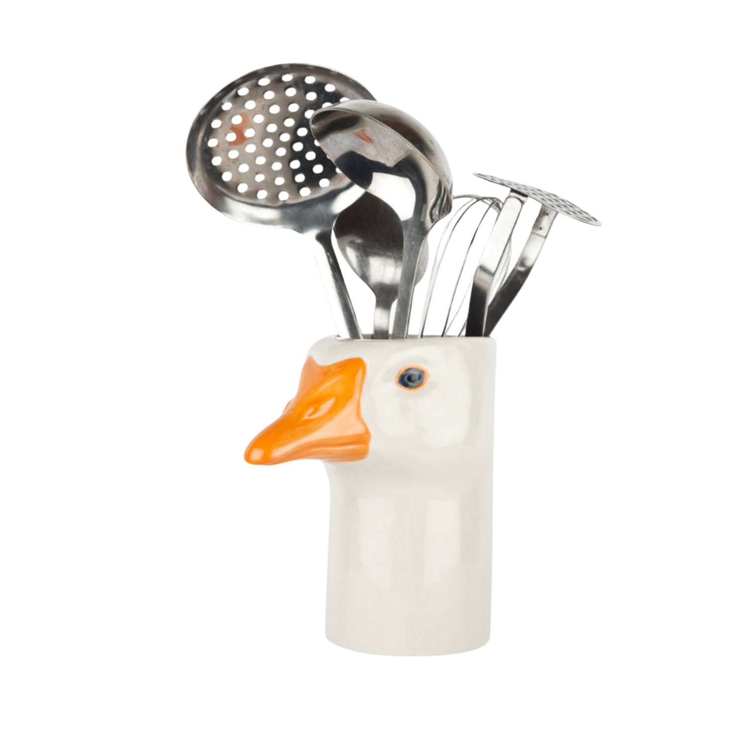 Goose Utensil Pot by Quail Ceramics | Homestedt
