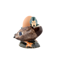 Mallard duck with Egg Cup