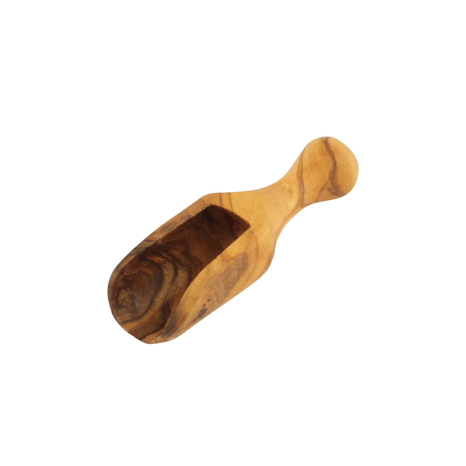 Olive Wood Scoop 8cm