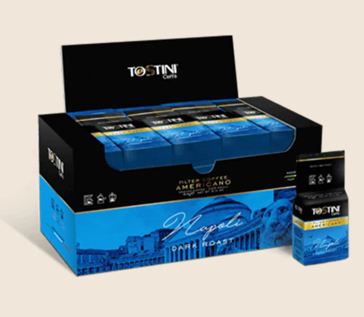 Tostini Napoli Mini Ground Coffee