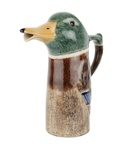 Mallard Duck Water Jug by Quail Ceramics | Homestedt