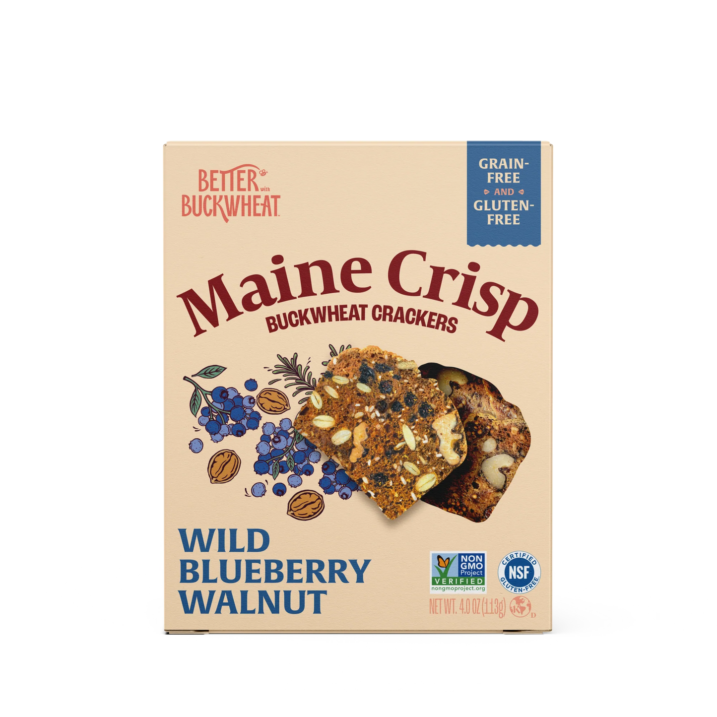 Wild Blueberry Walnut (Maine Crisp)