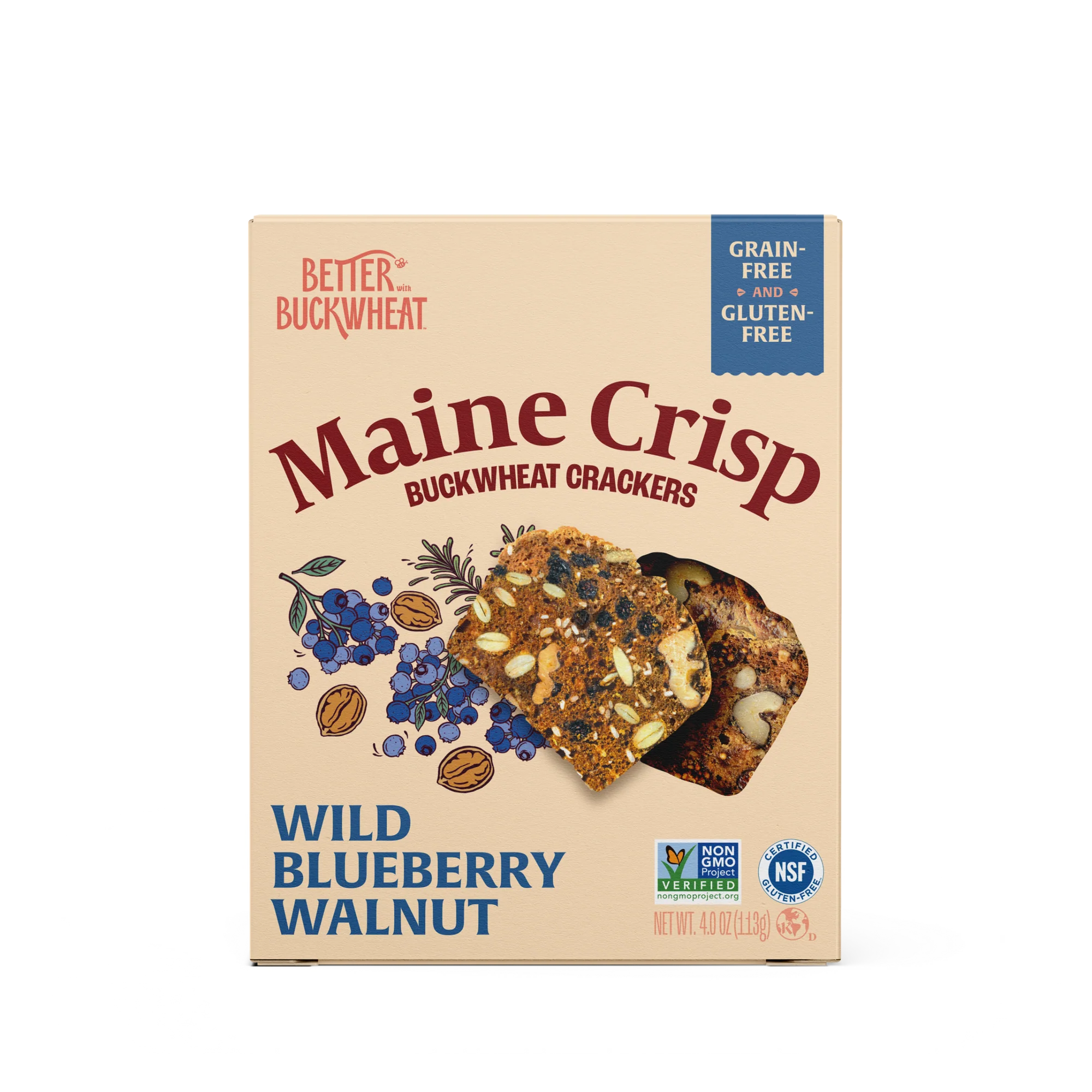 Wild Blueberry Walnut (Maine Crisp)