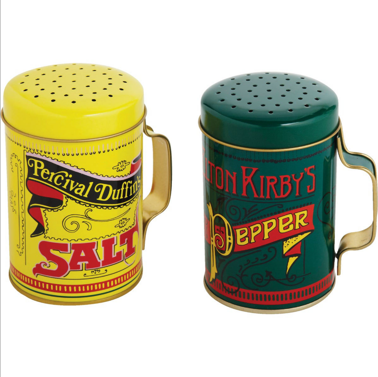 4" Nostalgic Salt and Pepper Shakers