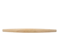 Rubber Wood Tapered Rolling Pin, 20"