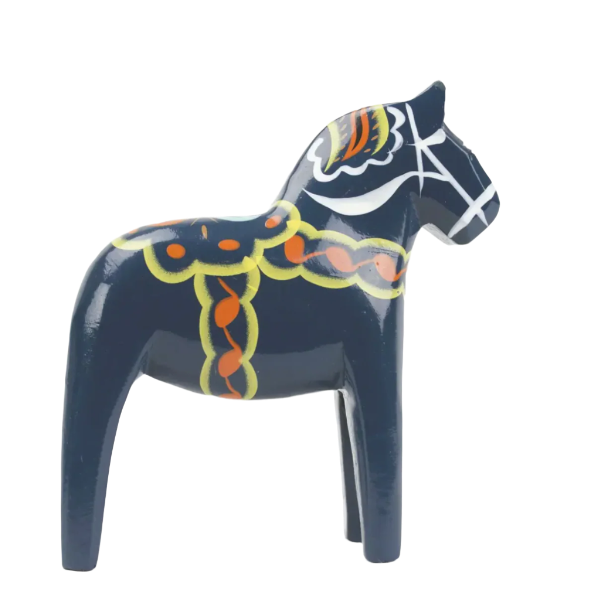 Blue Swedish Dalarna Horse