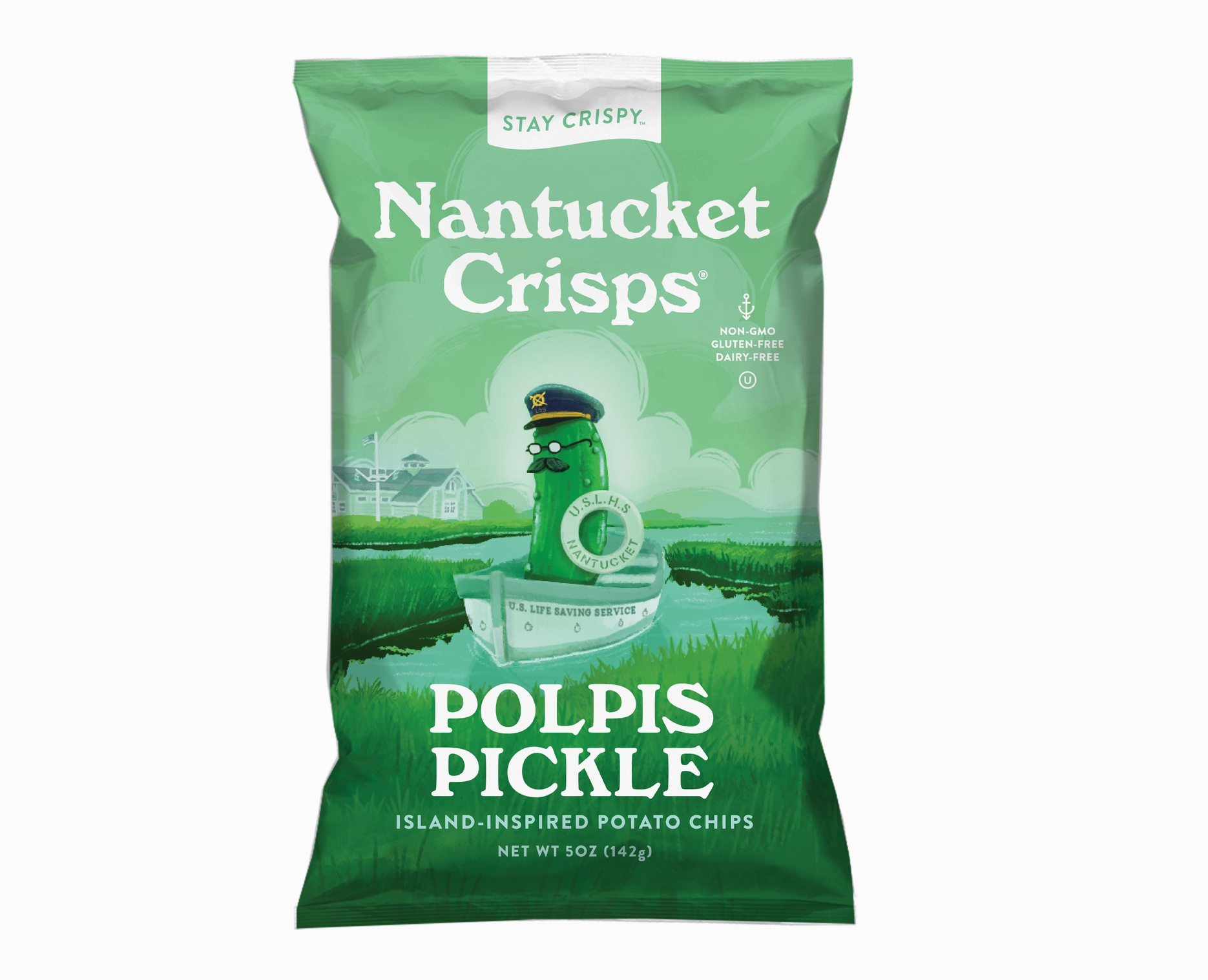 Nantucket Chips Polpis Pickle 5oz