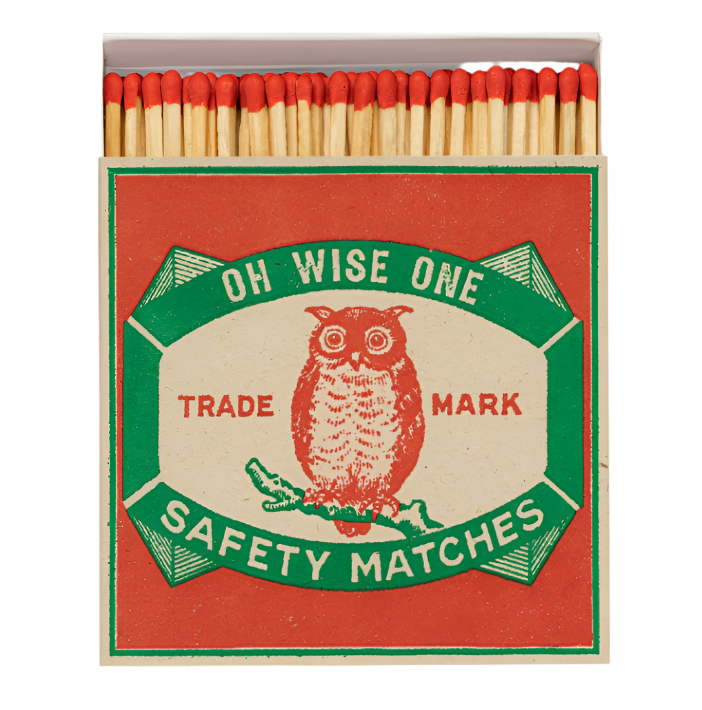 Owl | Square - Safety Matches