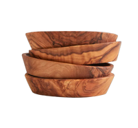 Italian Olivewood Aperitivo Bowls - Set of 4