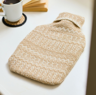 Faire Isle Oatmeal British Wool Water Bottle