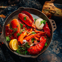 Smithey Farmhouse Skillet No. 12 on open flame