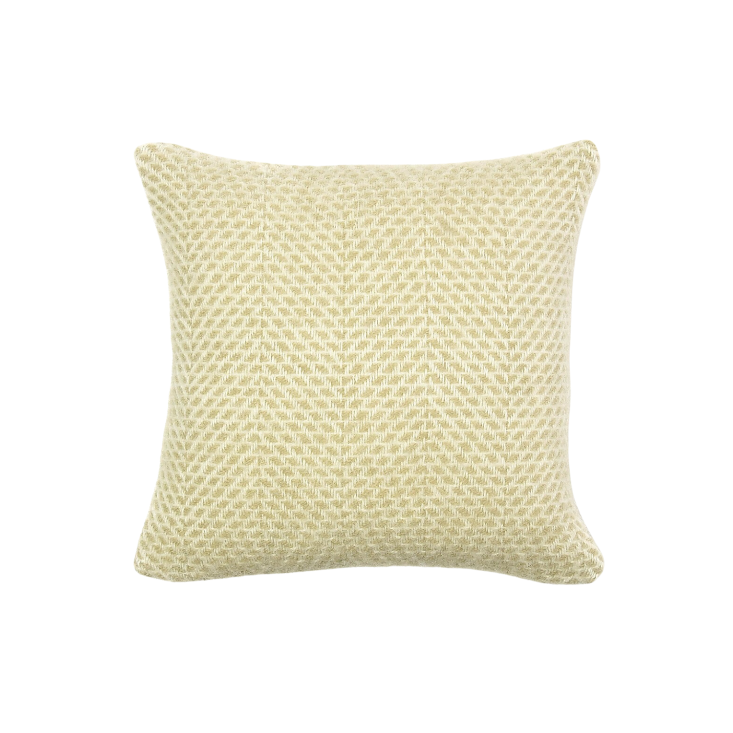 Oatmeal Beehive British Wool Cushion