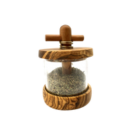 Olive Wood Herb Grinder