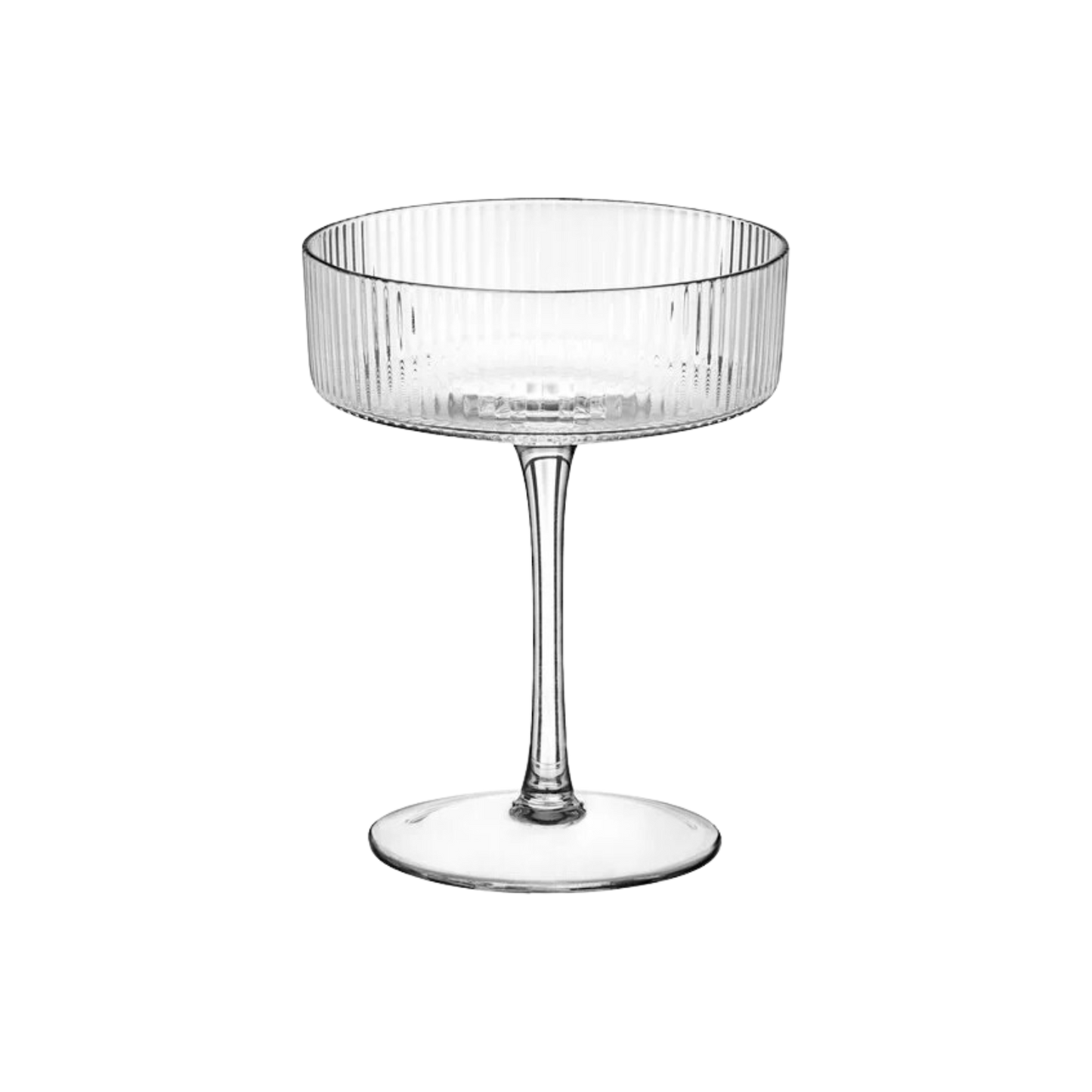 Homestedt Ribbed Champagne Coupe Glass