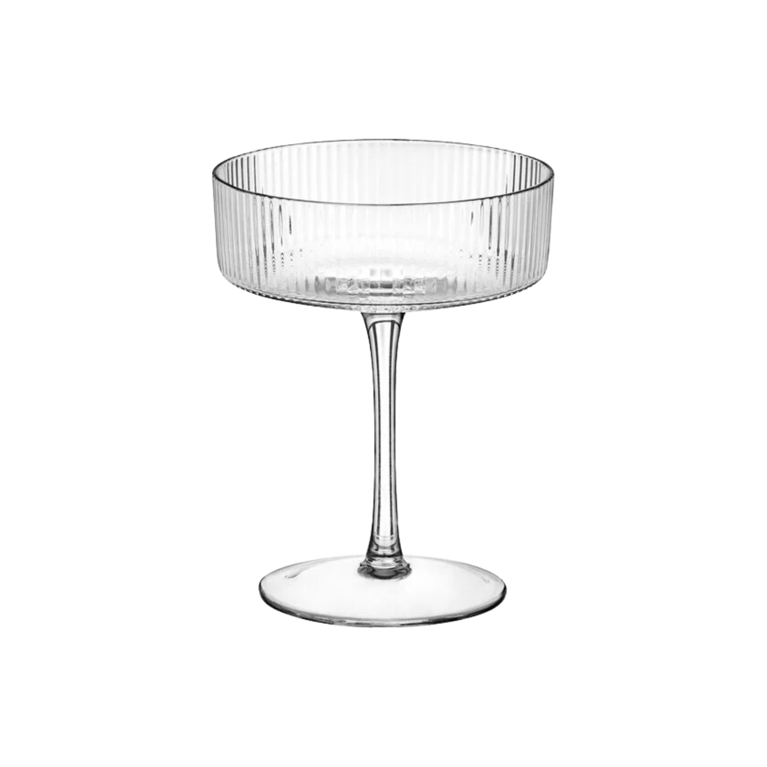 Homestedt Ribbed Champagne Coupe Glass