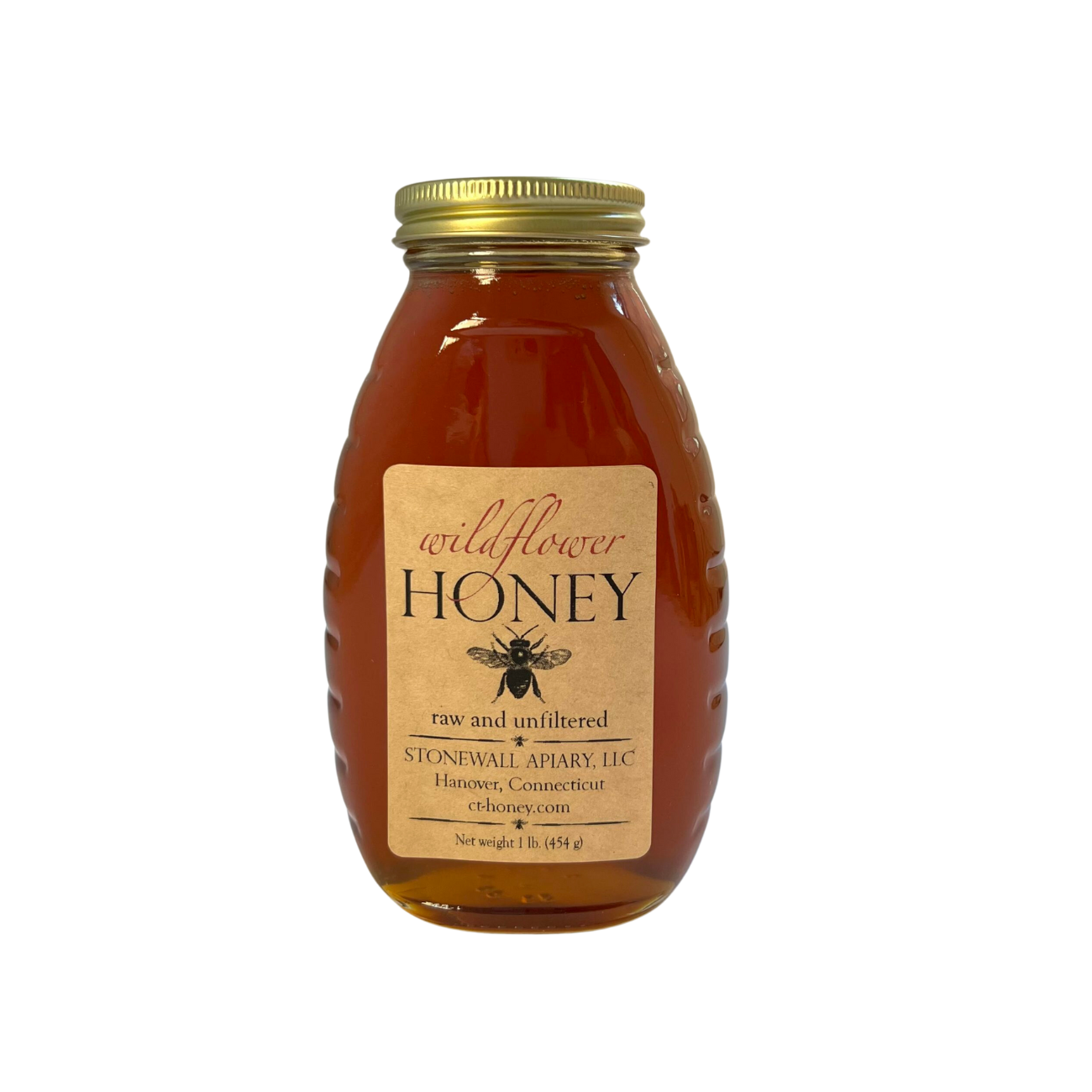 Stonewall Apiary 1lb jar honey